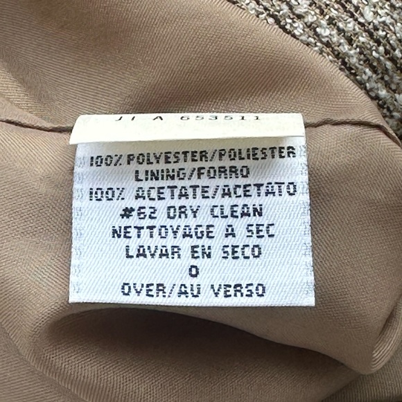 Vintage Plaid Skirt Size 6 Structured A-Line Silhouette - Picture 5 of 6